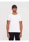 GABBA, KONRAD SLUB T-SHIRT I HVID