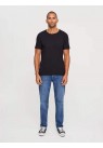 GABBA, KONRAD SLUB T-SHIRT I SORT
