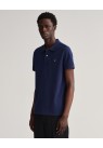 GANT, PIQUE BOMULDS POLO I NAVY