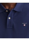 GANT, PIQUE BOMULDS POLO I NAVY