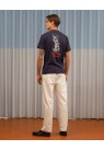 Libertine-Libertine, T-shirt, Beat Athletics, Navy 