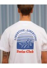 LIBERTINE, BEAT SWIM CLUB TEE I HVID