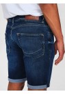 GABBA, SANZA STRETCH SHORTS I BLÅ