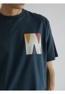 WOODBIRD, TROPE T-SHIRT I GRØN