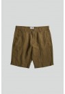 NN07, CROWN HØR SHORTS I OLIVEN