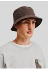 Halo, Hat, Nylon Bucket Hat, Brown