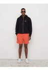 MADS NØRGAARD, STANDARD ZIP HOODIE I SORT