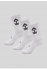 Halo, Strømper, Essential Cotton Socks 3-Pack, White