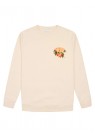 WOODBIRD, JACS PEACH SWEATSHIRT I RÅHVID