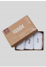 IQ Sox, Strømper, 3-pak Bambus Invisible, White