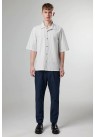 NN07, OLE SS SHIRT I SORT STRIB
