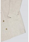 NN07 OLAV 1196 HØR OVERSHIRT I RÅHVID 