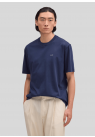 NN07, T-shirt, Adam 3209 T-Shirt EMB, Navy Blue 