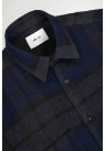 NN07, FREDDY 5292 OVERSHIRT I BLÅ