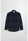 NN07, FREDDY 5292 OVERSHIRT I BLÅ