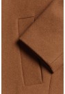 Matinique, Overtøj, Harvey Uldfrakke, Umber