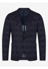SAND COPENHAGEN, JONES JERSEY BLAZER I NAVY
