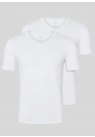 IQ Sox, Undertøj, 2-pak Bambus V-Hals T-shirt, White