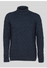 Sand Copenhagen, Strik, ID Rollneck Knit, Medium Blue