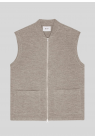 NN07, Overshirt, Boiled Vest 6398, Khaki Beige 
