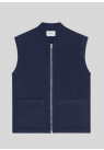 NN07, Overshirt, Boiled Vest 6398, Navy 