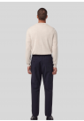 NN07, Bukser, Billie Seersucker Pant 1924, Navy Blue 