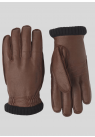 Hestra, Handsker, Deerskin Primaloft Rib, Chocolate 