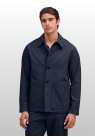 NN07, Overshirt, Blaze Seersucker, Navy
