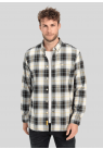 Camel Active, Skjorte, Black-White Check 