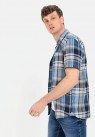 Camel Active, Skjorte SS, Blue Check 