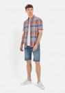 Camel Active, Skjorte SS, Orange Check 