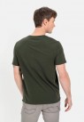 Camel Active, T-shirt, Henley, Green