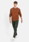 Camel Active, Strik, Cotton Knit, Orange Melange 