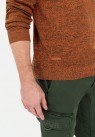 Camel Active, Strik, Cotton Knit, Orange Melange 