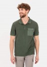 Camel Active, Polo, Badge Pocket, Green