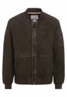 CAMEL ACTIVE, SKIND JAKKE I SORT-GRØN