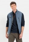 Camel Active, Overtøj, Light Quilt Vest, Light Blue 