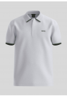 Boss, Polo, Paddy Lux Heritage, White 