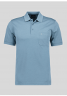 Ragman, Polo, Microfiber, Mint Blue