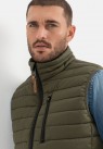 CAMEL ACTIVE, QUILT VEST I GRØN