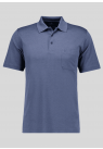 Ragman, Polo, Microfiber Jacquard, Azure