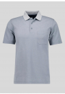 Ragman, Polo, Microfiber Fishnet, Light Blue