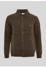 Sand Copenhagen, Strik, Trani Cardigan, Dark Brown 