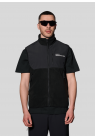 Halo, Overtøj, Blocked Fleece Vest, Black