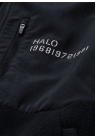 Halo, Overtøj, Blocked Zip Fleece Jacket, Black
