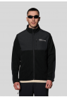 Halo, Overtøj, Blocked Zip Fleece Jacket, Black