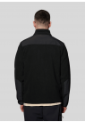 Halo, Overtøj, Blocked Zip Fleece Jacket, Black