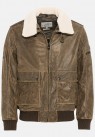 CAMEL ACTIVE, PILOT SKINDJAKKE I BRUN
