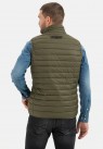 CAMEL ACTIVE, QUILT VEST I GRØN