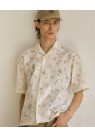 SUNFLOWER, CAYO SS SHIRT I RÅHVID